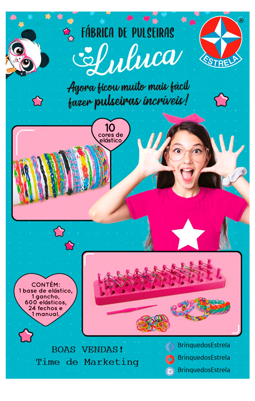 Kit Pulseiras com Diamantes da Luluca - Estrela - Estrela